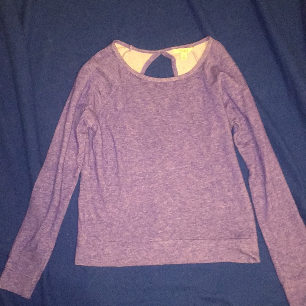 Decree purple sweater